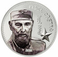 Fidel Castro, 1 oz. Silver, Mongolia, 1000 Togrog, 2017