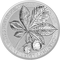 Chestnut Leaf 1 oz Silver BU, Mythical Forest, Germania, 5 Mark, 2021