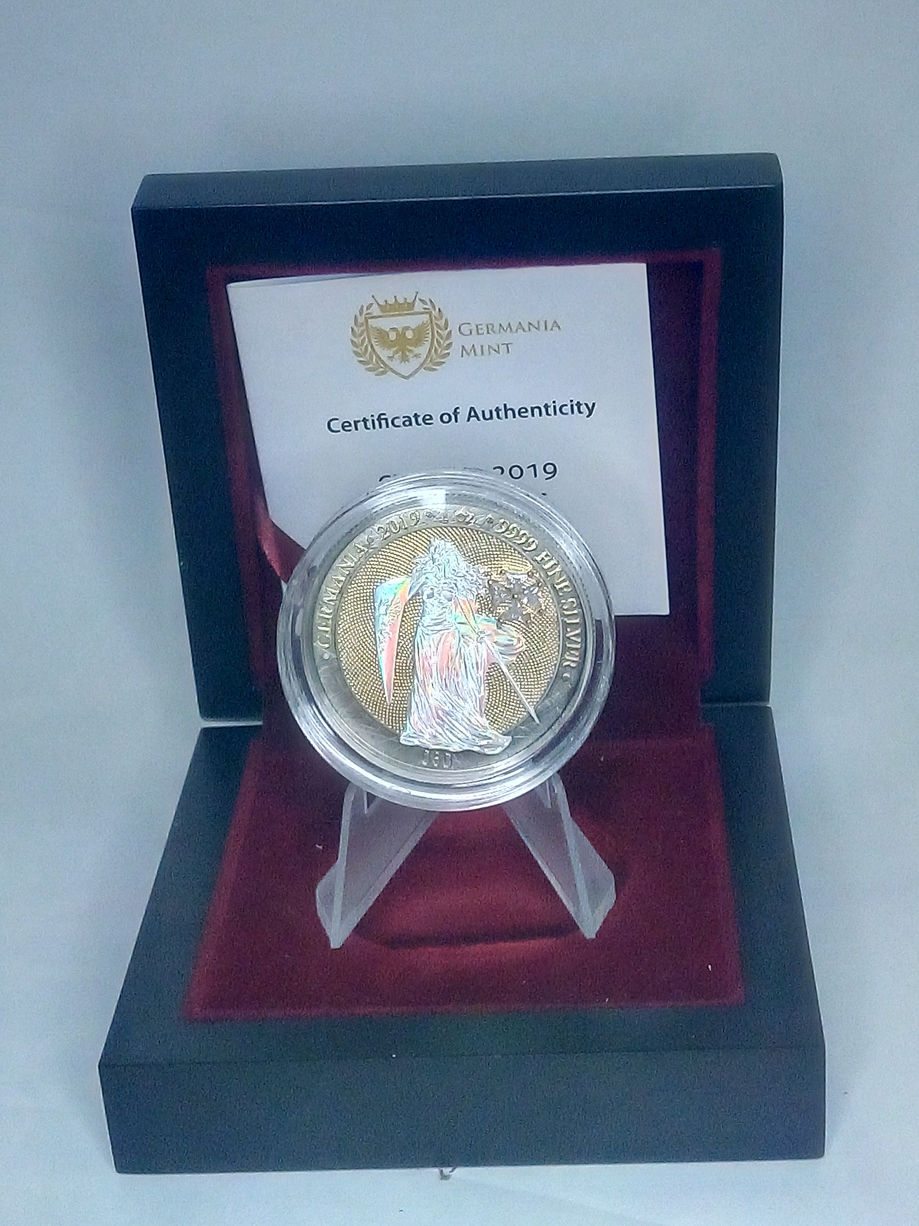 Iron Cross silver coins collection, Germania, 5 Mark, 2019