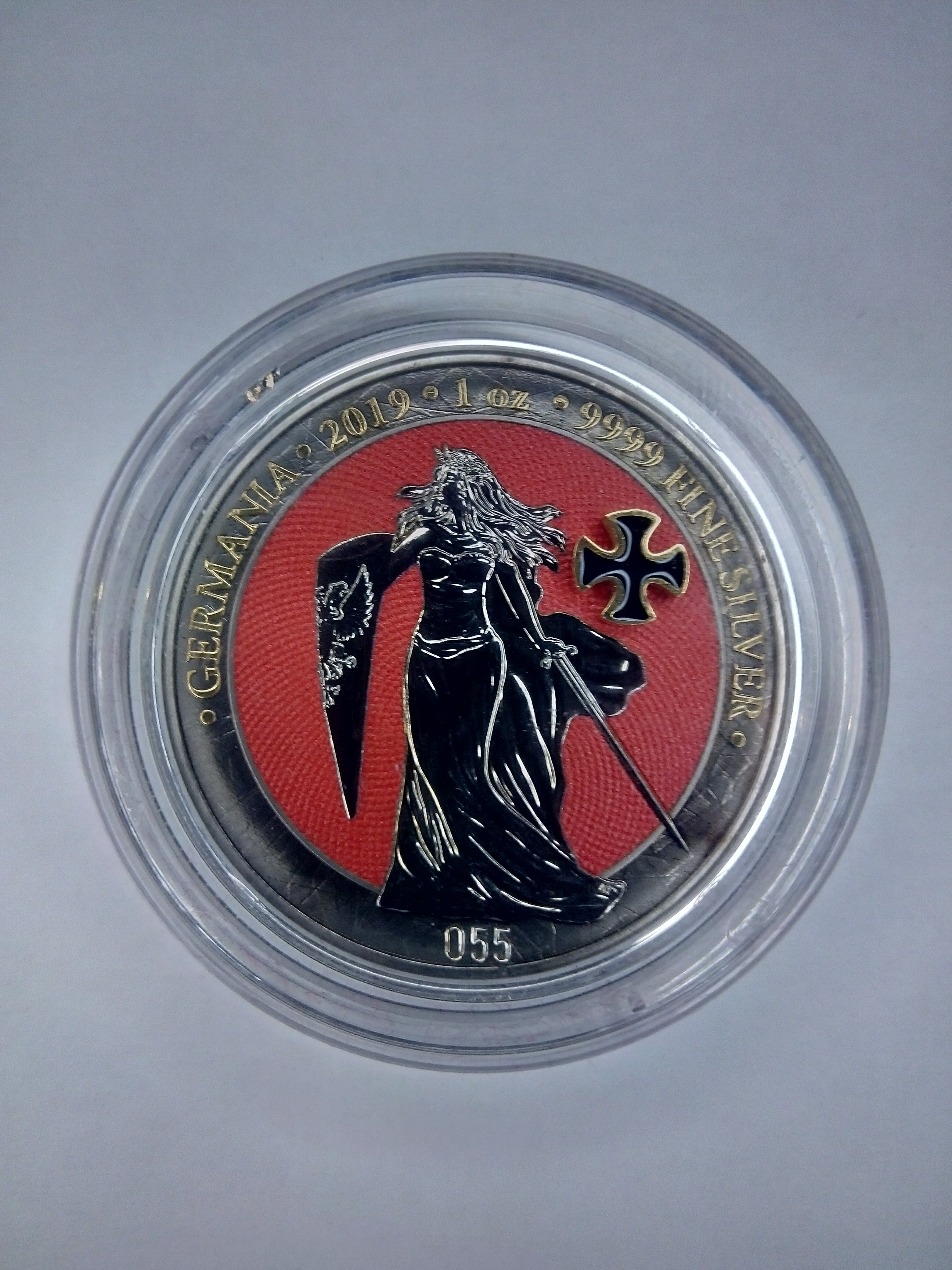 Iron Cross silver coins collection, Germania, 5 Mark, 2019