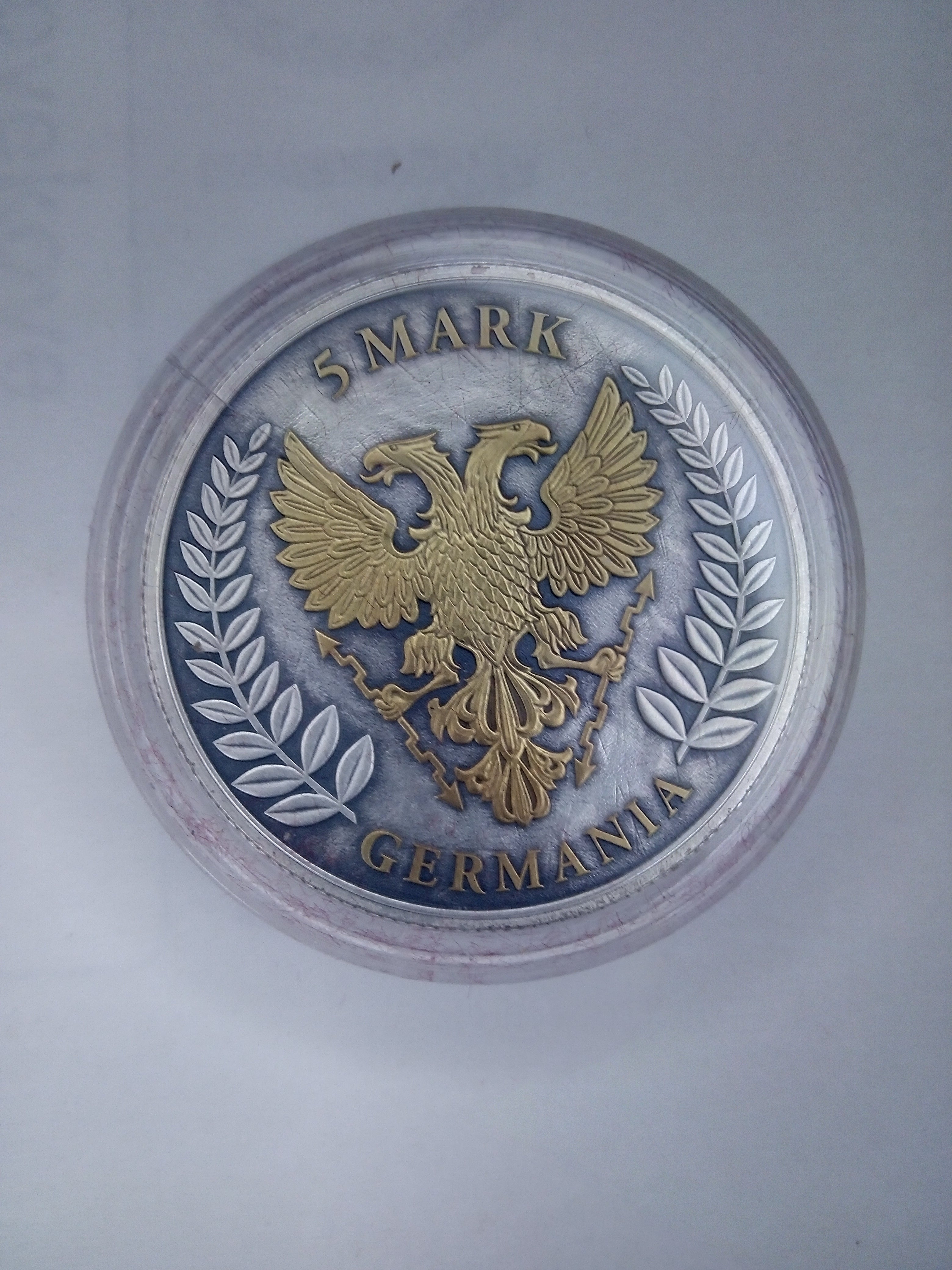 Iron Cross silver coins collection, Germania, 5 Mark, 2019